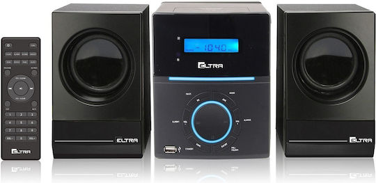 Eltra Φορητό Ηχοσύστημα με USB / Ραδιόφωνο / CD Μπλε