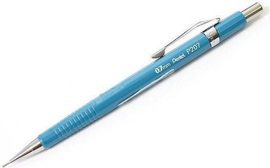 Pentel P207 Mechanical Pencil for Drawing Metallic 1pcs Blue