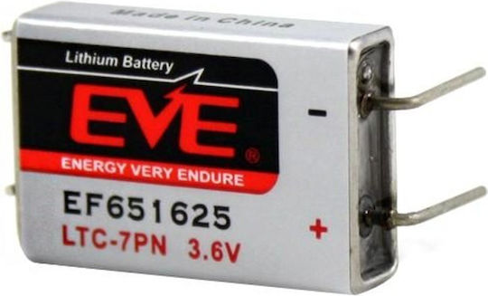 Eve Ltc-16pn Ef702338 Литиева Тионилхлоридна Батерия 3.6v 1600 Mah Li/socl2 1 Бр