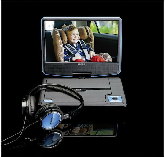 Lenco DVP-910 Portable DVD Player with 9" Display