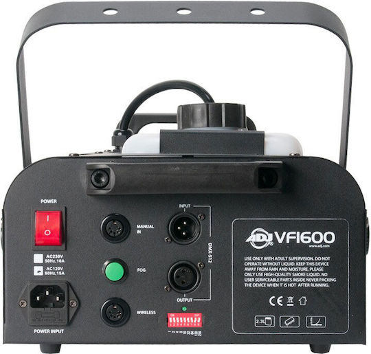 American DJ Μηχανή Καπνού 1500W με Ασύρματο / Ενσύρματο Χειριστήριο