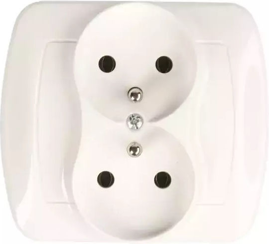 Kontakt-Simon Power Socket White 1pcs