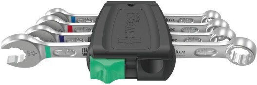 Wera Set of German Polygon Wrenches 6003 Joker Imperial Set 1, 4 pcs 1 Set