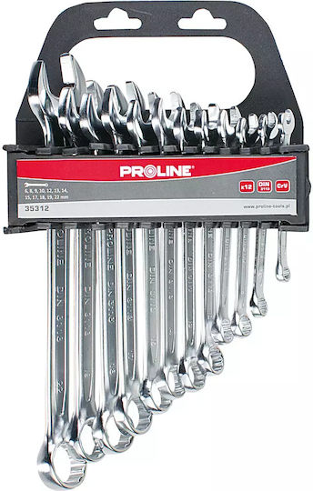 Proline Σετ Γερμανοπολύγωνα με Mέγεθος από 8mm έως 17mm 6τμχ