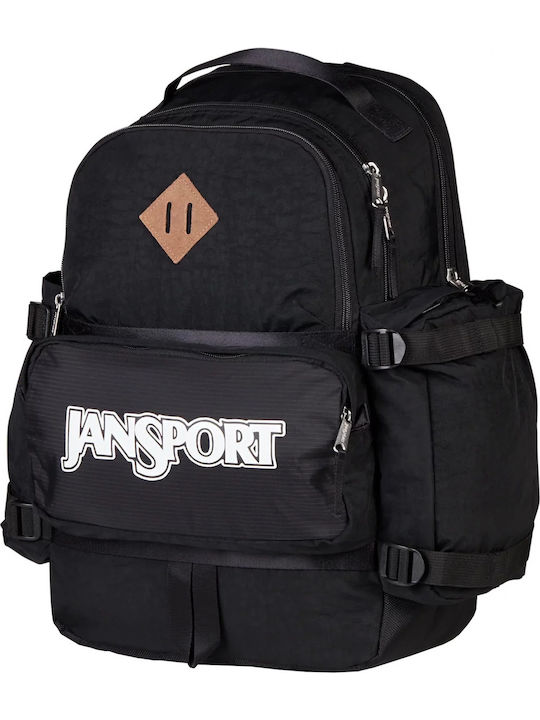 Jansport Σχολική Τσάντα Πλάτης Μαύρη 34lt