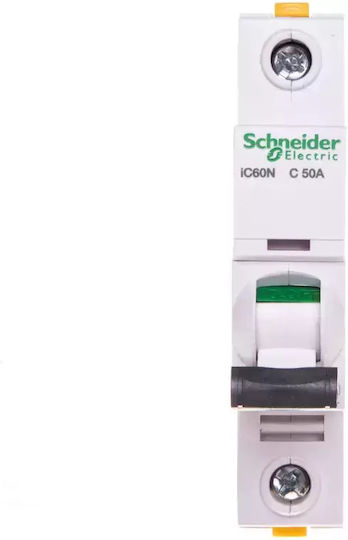 Schneider Electric Siguranță automată 50A Monopolară AC A9F04150