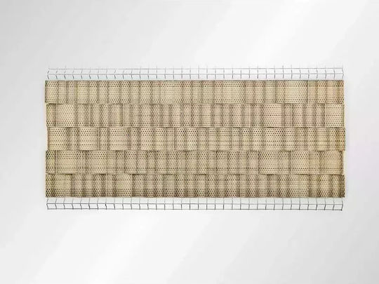 Rattan Art Материал За Ограда На Градина Бежов
