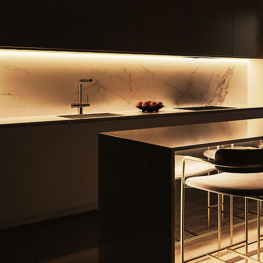 Eko Light LED Лента 24V Неутрално бяло Светлина 30м Тип COB