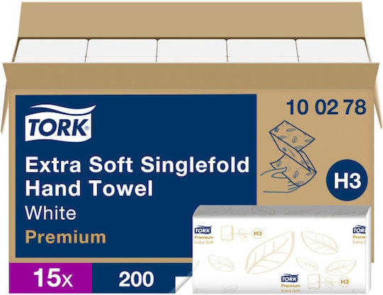 Tork Τablecloth with Pattern White 23x23cm