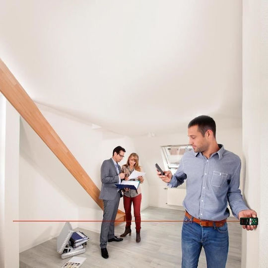 Bosch Laser Distance Meter AdvancedDistance 50C cu Capacitate de Măsurare până la 50m