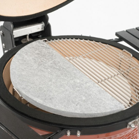 Kamado Joe Αντικολλητική Πλάκα Ψησίματος Διπλής Όψης με Κεραμική Λεία Επιφάνεια 46.4x22.2x1.9εκ.