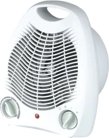 Αερόθερμο Δωματίου Δαπέδου Λευκό 1000W