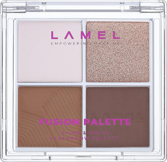 Lamel Eye Shadow Palette Matte in Solid Form No. 402 10gr