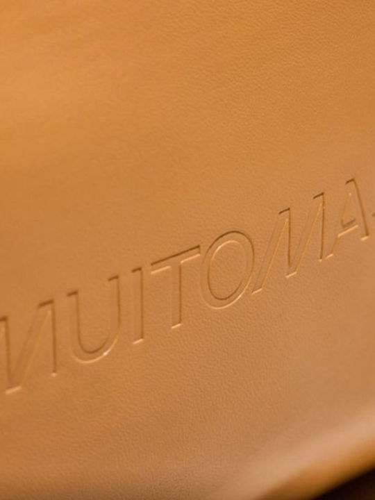 Muitomas Τσαντακι Καλλυντικων 13x31x2cm Ροδακινι