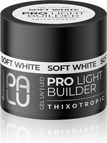 Palu Pro Light Builder Builder Gel Νυχιών Soft White 45gr