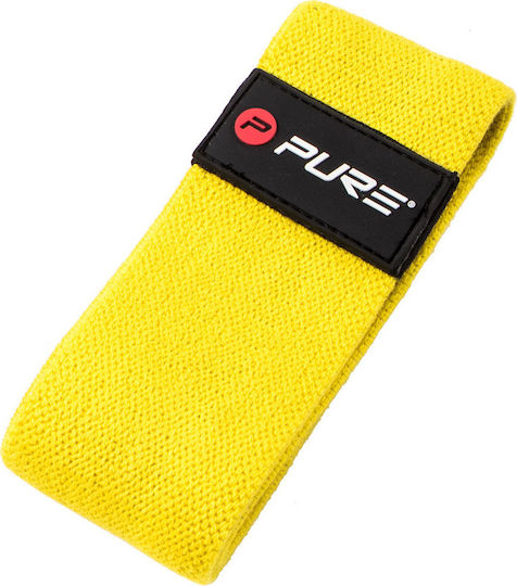 Pure2Improve Лента за фитнес Цикъл мек Жълт