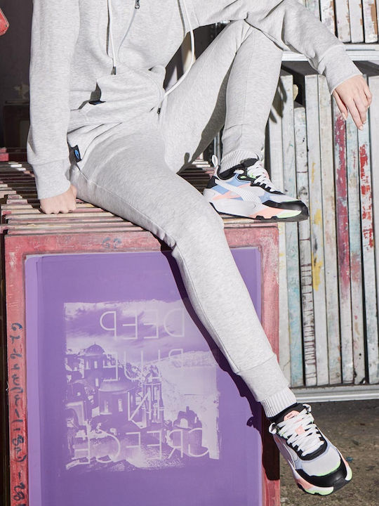 Jogginghose Jogger Vlies Blue.