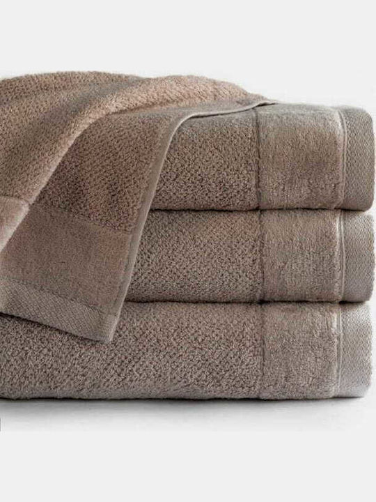 Detexpol Πετσέτα Προσώπου 50x90εκ. Beige Taupe Βάρους 550gr/m²