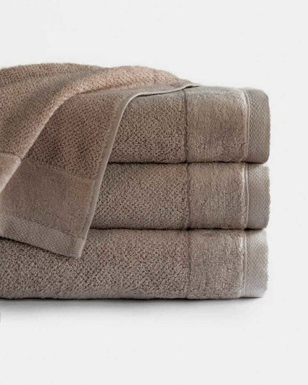 Detexpol Προσώπου 50x90εκ. Beige Taupe Βάρους 550gr/m²