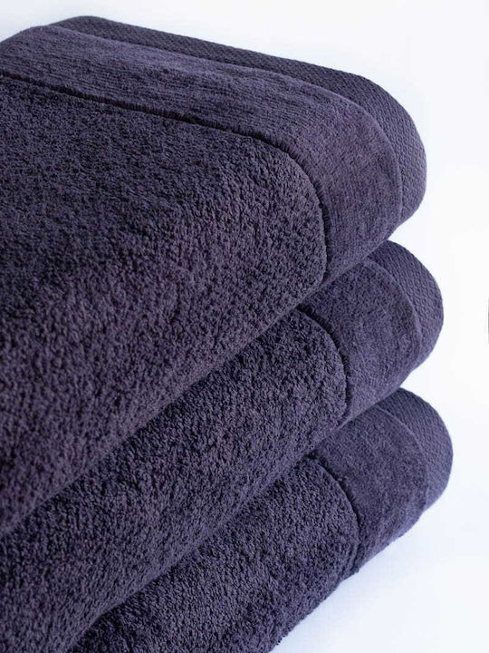 Detexpol Кърпа за лице 50x90см. Plum Purple Тегло 550гр/кв.м
