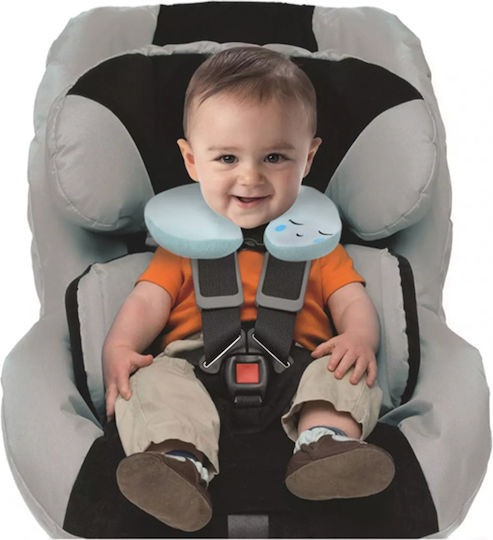 Tom & Zoé Baby Neck Pillow Car 20 Cm Blue