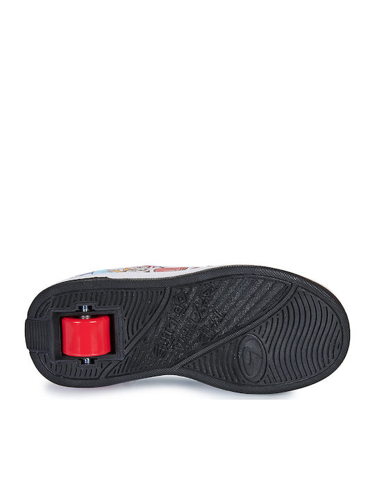 Kinder Sneakers mit Rollen Weiß