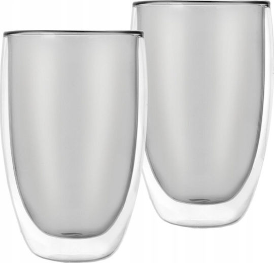 Orion Set of Glasses Coffee/Freddo made of Glass 460ml 2pcs