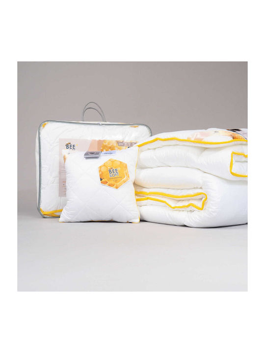 Amazing Shine Bettdecke Einzelbett 135x200cm Beige 70 GSMGsm