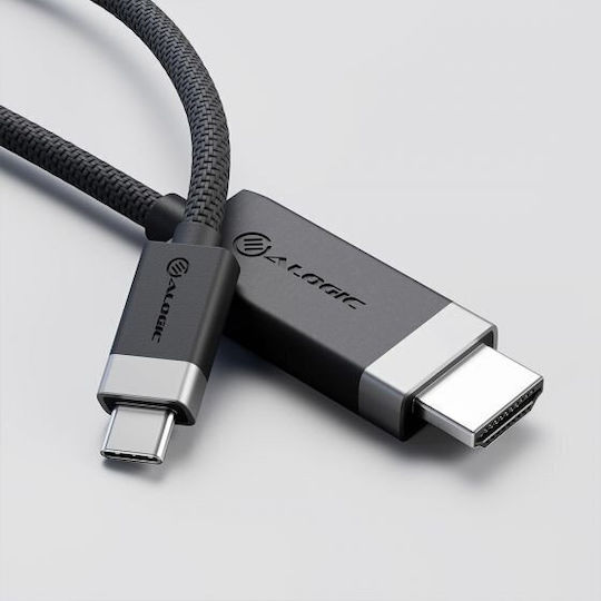 Alogic HDMI 2.0 Premium High Speed 4K 60Hz HDR Kabel HDMI-Stecker - HDMI-Stecker Schwarz