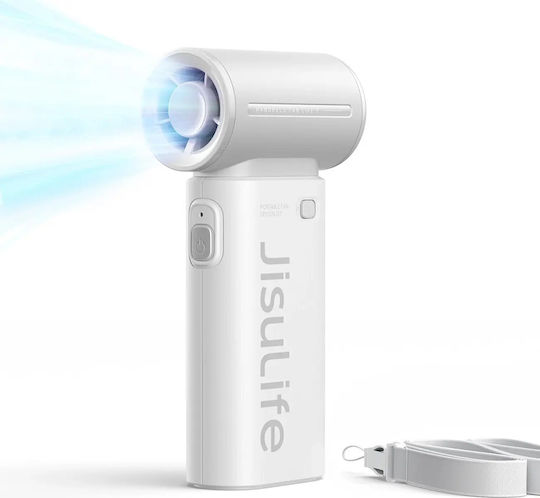 JisuLife Ανεμιστηράκι Χειρός USB Χωρίς Πτερύγια 7W Γκρι