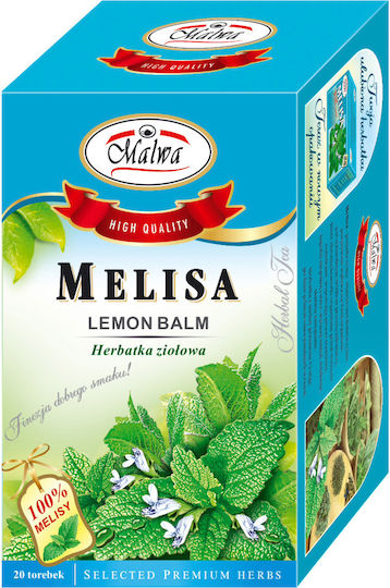 Malwa Herbal Tea Lemon Balm 40 G 20 x 2 G
