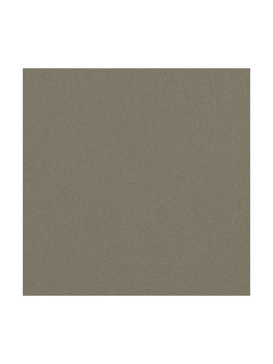 Eurofirany Vorhang Verdunkelung mit Tunnel Logan Beige 350449 135x270cm