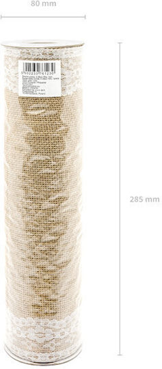 PartyDeco Runner cu Dantelă 28x275cm Culori Diverse