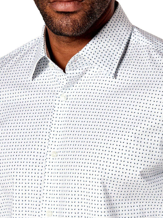 Hank Langärmlig Hemd White-green