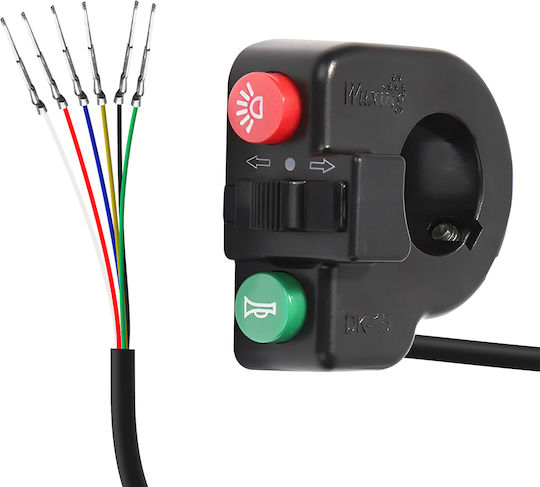 Minimotors Turn Signal Headlight Horn Switch Speedway 5 Original Black