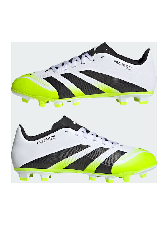 adidas Club Football Shoes with Cleats White