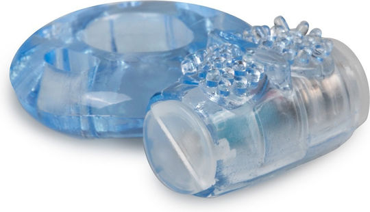 Vibrating Cockring Studded Clitoral Stimulator Et438blu