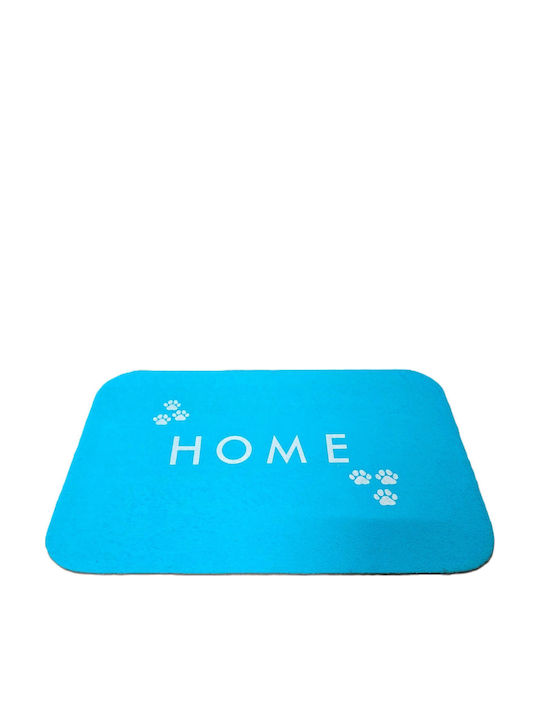 Kotonia Home Covor de Intrare Antiderapant Turcoaz 55x38buc