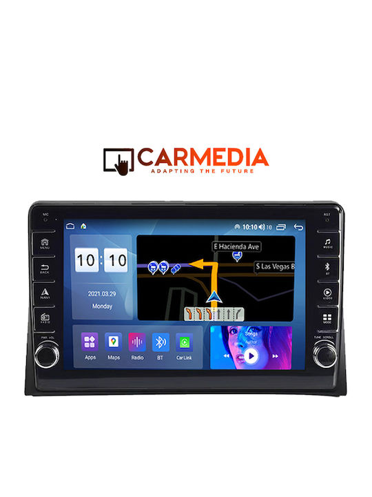 Carmedia Car Audio System for Volkswagen Transporter 2003-2020 (Bluetooth/USB/WiFi/GPS/Apple-Carplay/Android-Auto) with Touch Screen 9"