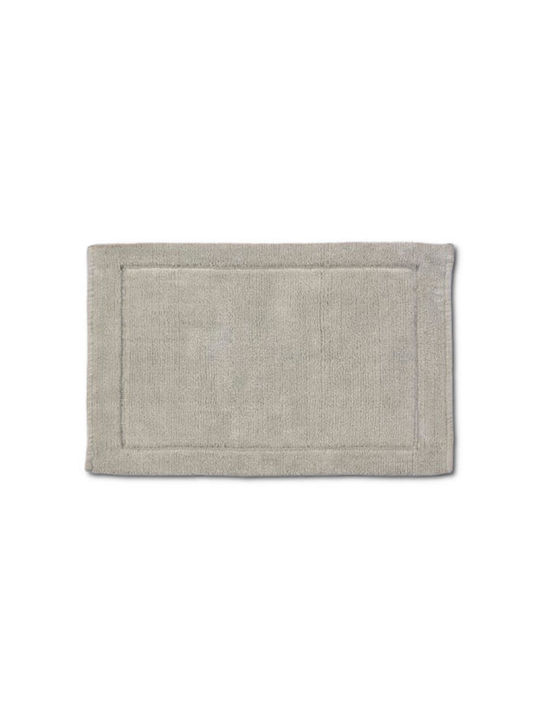 Down Town Home Bath Mat Cotton Dark Beige 60x90cm
