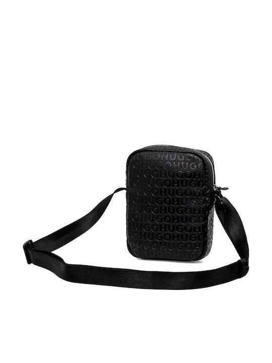 Ethon Herrentasche Schulter / Crossbody Schwarz