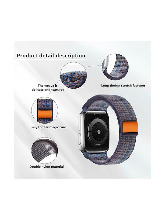 Kalebol Armband Marineblau (Apple Watch 10, Ultra 2, Ultra, 9, 8, 7) Kalebol Armband Marineblau (Apple Watch 10, Ultra 2, Ultra, 9, 8, 7)