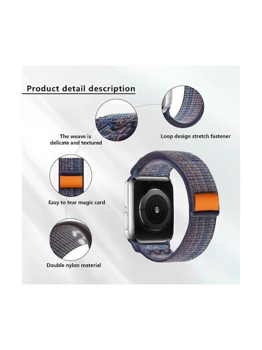 Kalebol Strap Fabric Green (Apple Watch 10, Ultra 2, Ultra, 9, 8, 7)