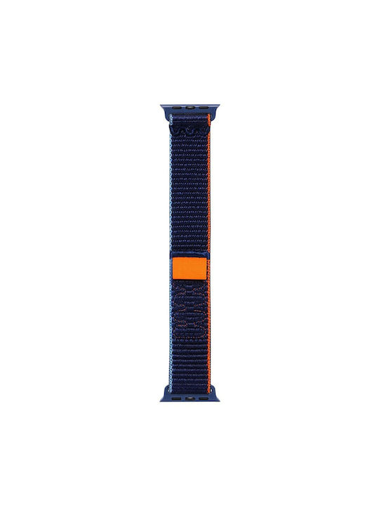 Kalebol Λουράκι Υφασμάτινο Navy Μπλε (Apple Watch 10, Ultra 2, Ultra, 9, 8, 7)