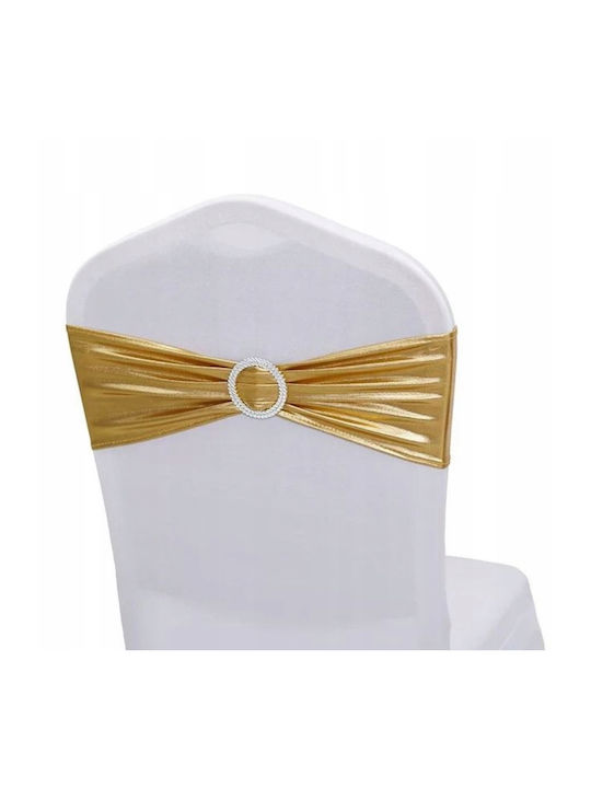 Meble odNowa Ελαστικό Κάλυμμα Καρέκλας Λευκό 14x50cm