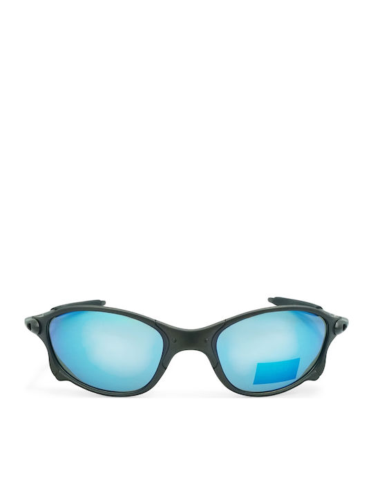 Optosquad Unisex Sunglasses with Black Plastic Frame and Blue Lens 5156-3B