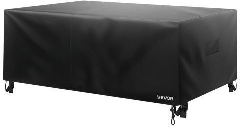 Vevor Waterproof Protective Sofa Cover 188x120x71cm In Black Color