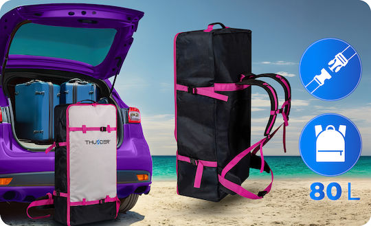 Thunder Inflatable SUP Board 365cm Inflatable SUP Board / Kayak with Length 3.65m Purple