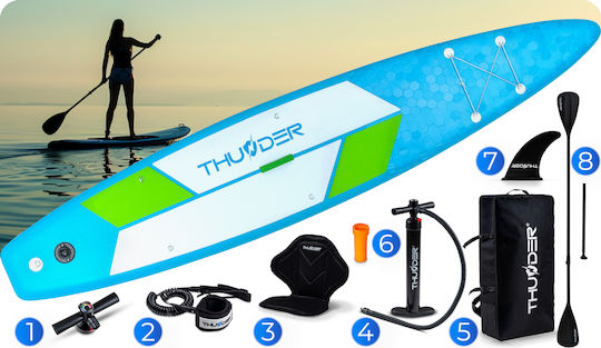 Thunder Itto Дъска SUP / Каяк с Дължина 3.8m Син