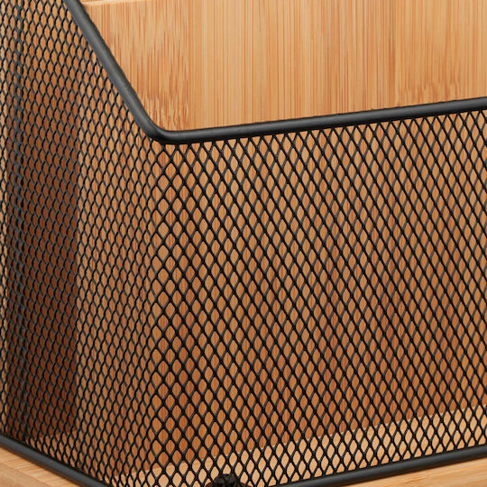 Организатор На Офиса 3 Отделения Метал Метла 20 X 29 X 14 См